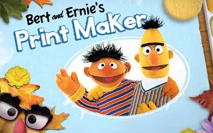 Bert and Ernie's Printmaker